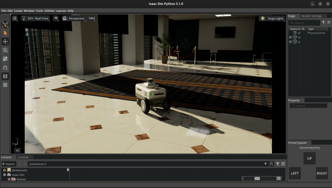 NVIDIA Isaac Sim シミュレーション開発